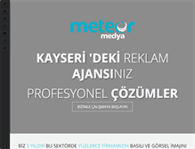 Tablet Screenshot of meteormedya.com